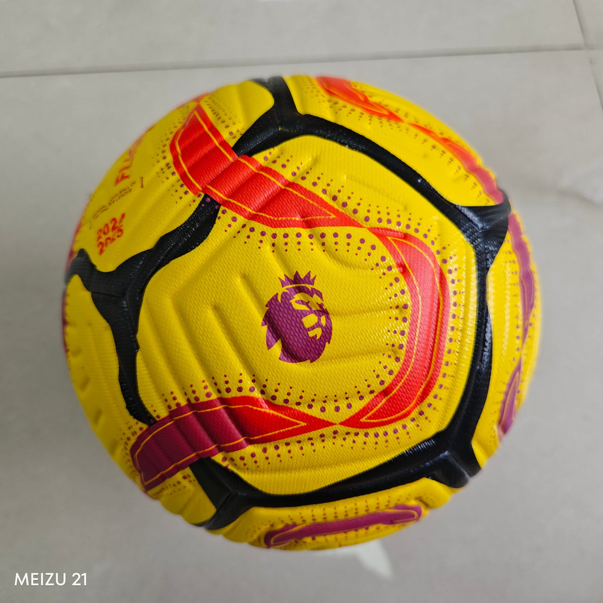 Jaune de la Premier League