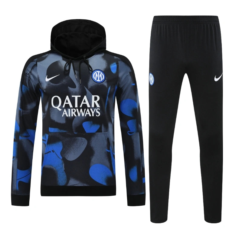 CLUB TRACKSUIT INTER 24/25 BLUE AND GREY