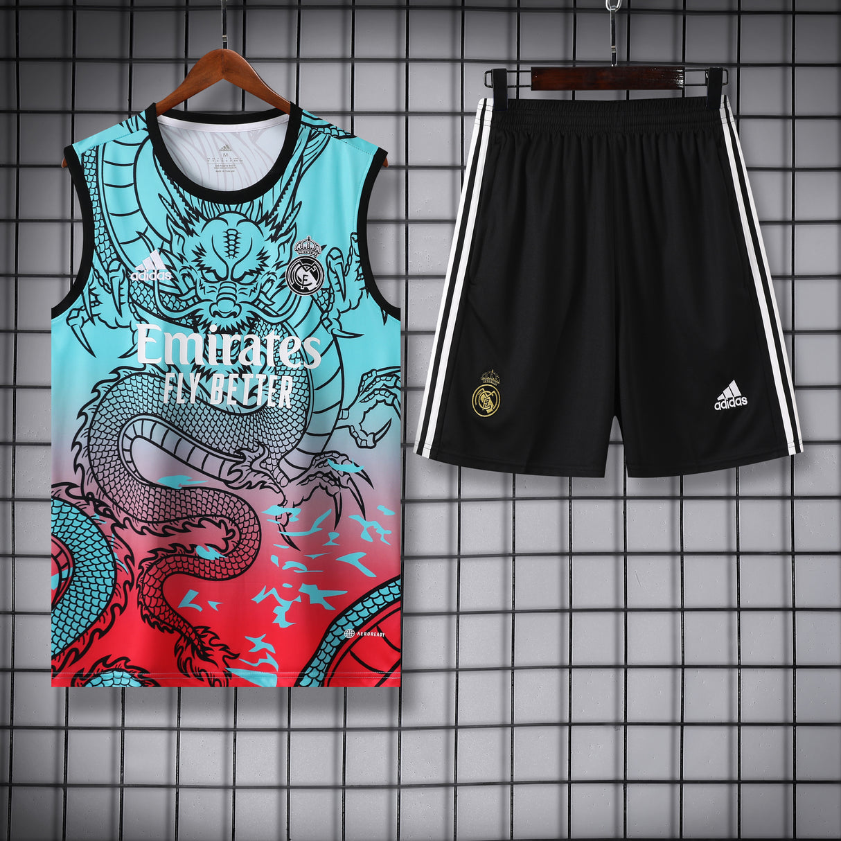 DÉBARDEUR + SHORT REAL MADRID