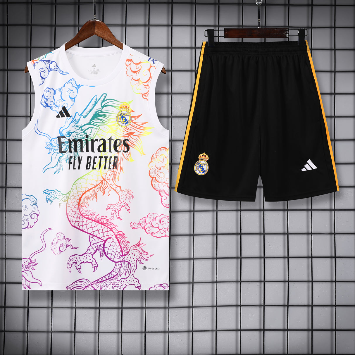 DÉBARDEUR + SHORT REAL MADRID