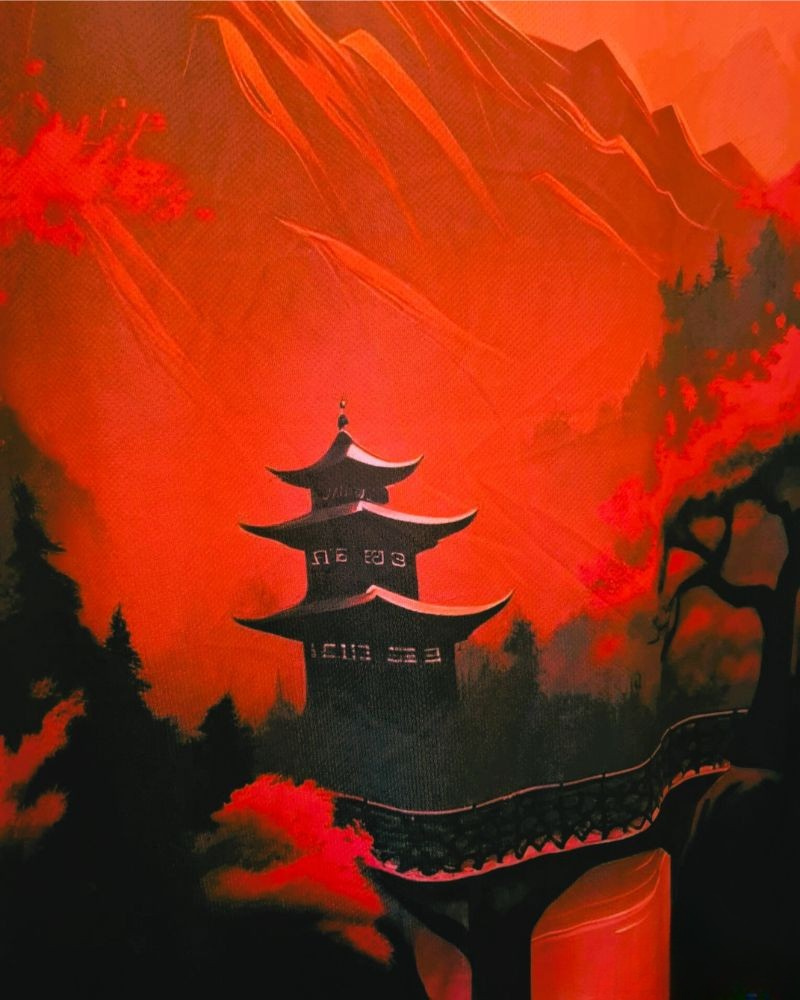 CULTURE JAPONAISE 2024-25 (Coucher de soleil) 