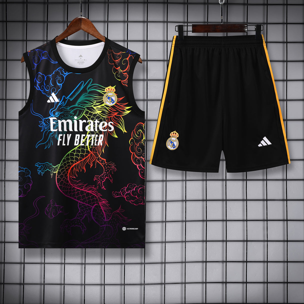 DÉBARDEUR + SHORT REAL MADRID