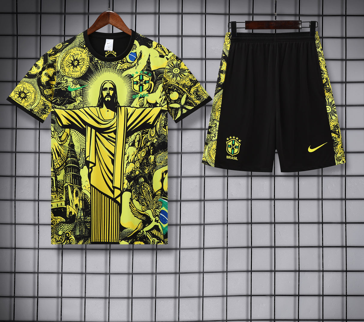 KIT MAILLOT + SHORT BRASIL ÉDITION SPÉCIALE