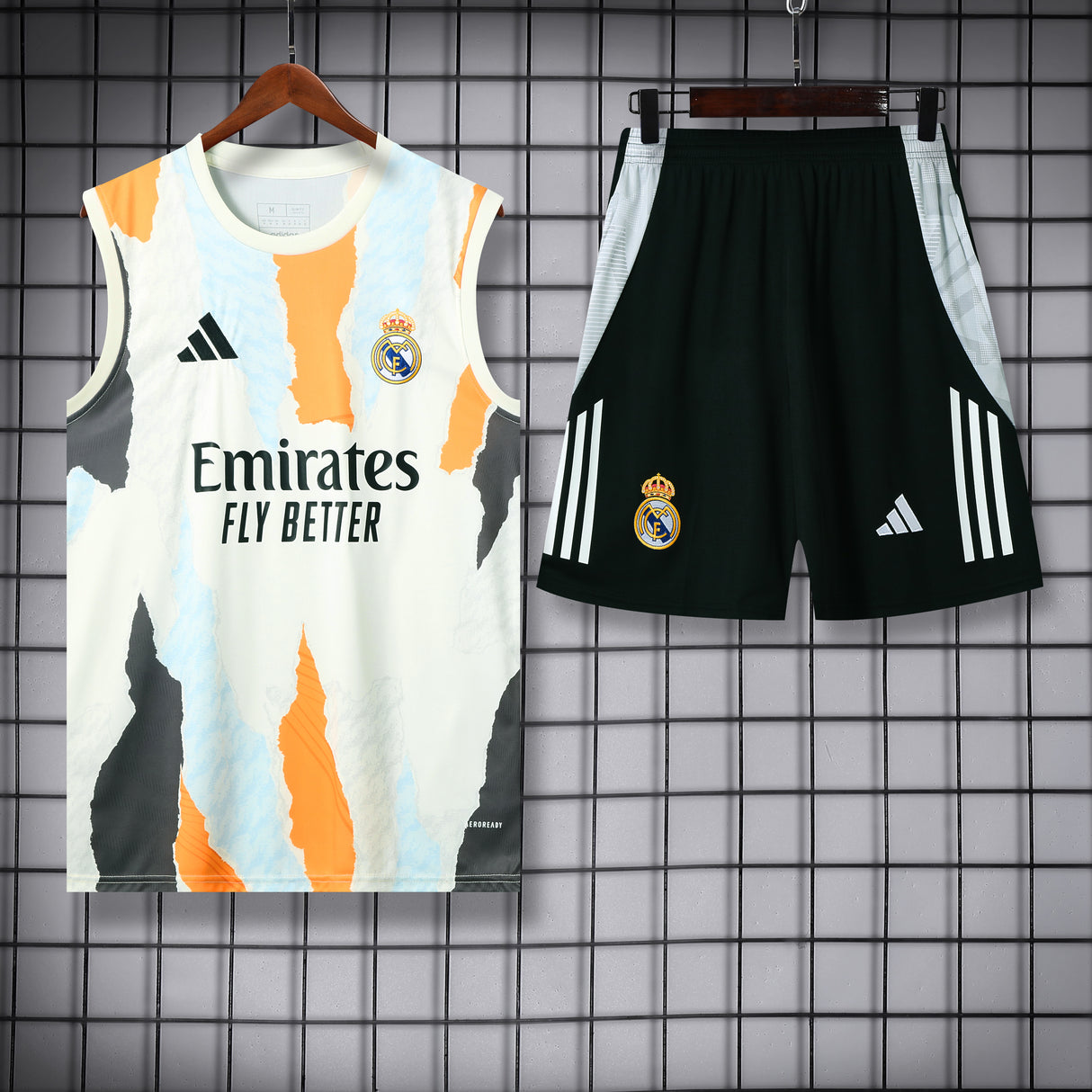 DÉBARDEUR + SHORT REAL MADRID